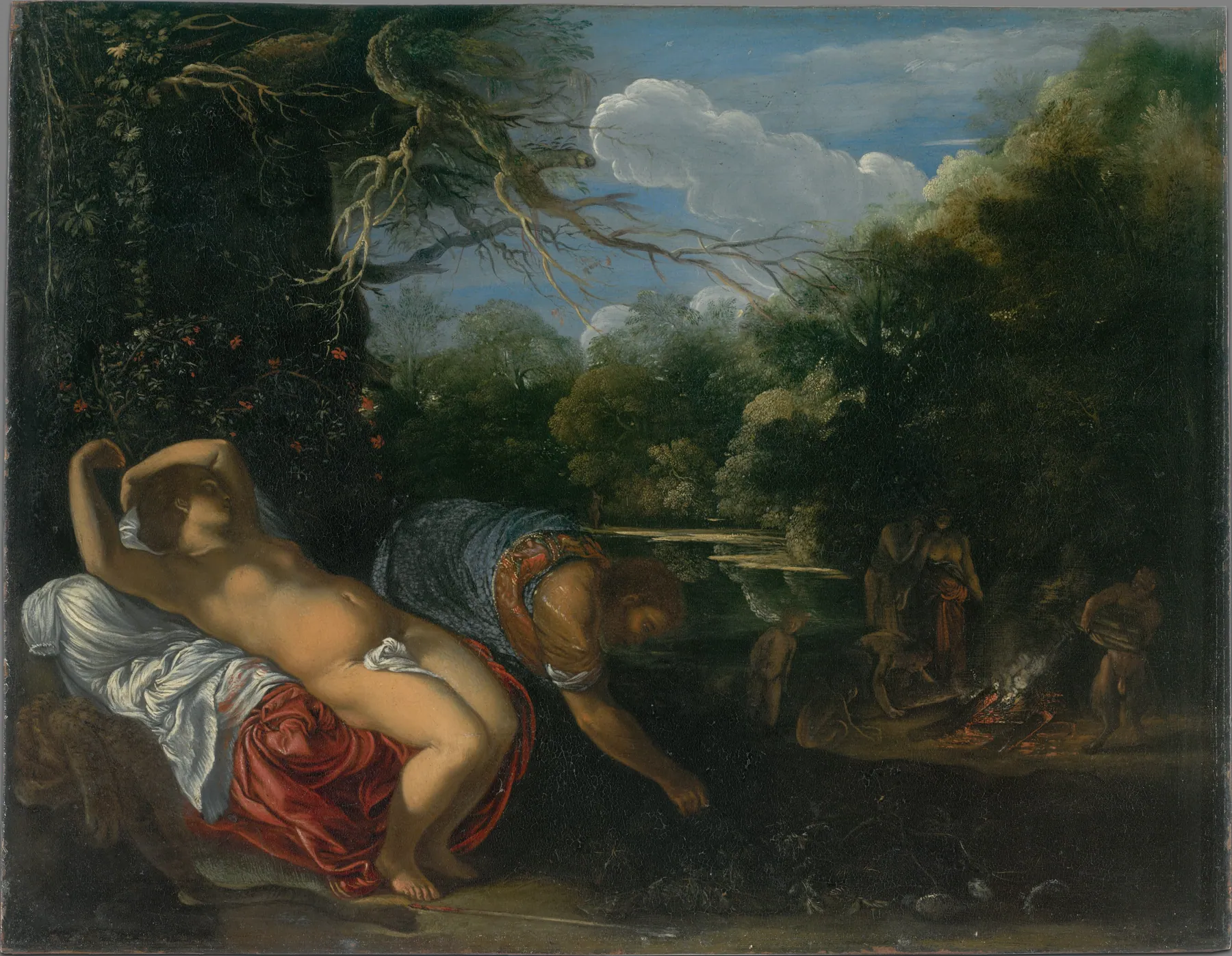 Apolo y Coronis, de Adam Elsheimer
