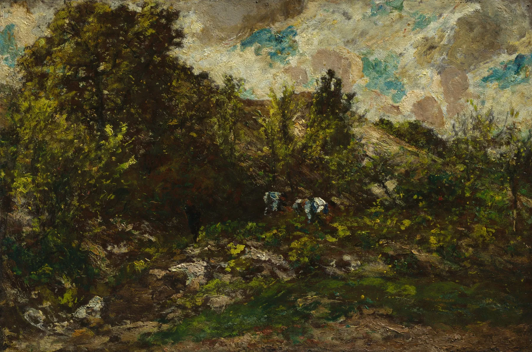 Otoño, de Adolphe Monticelli