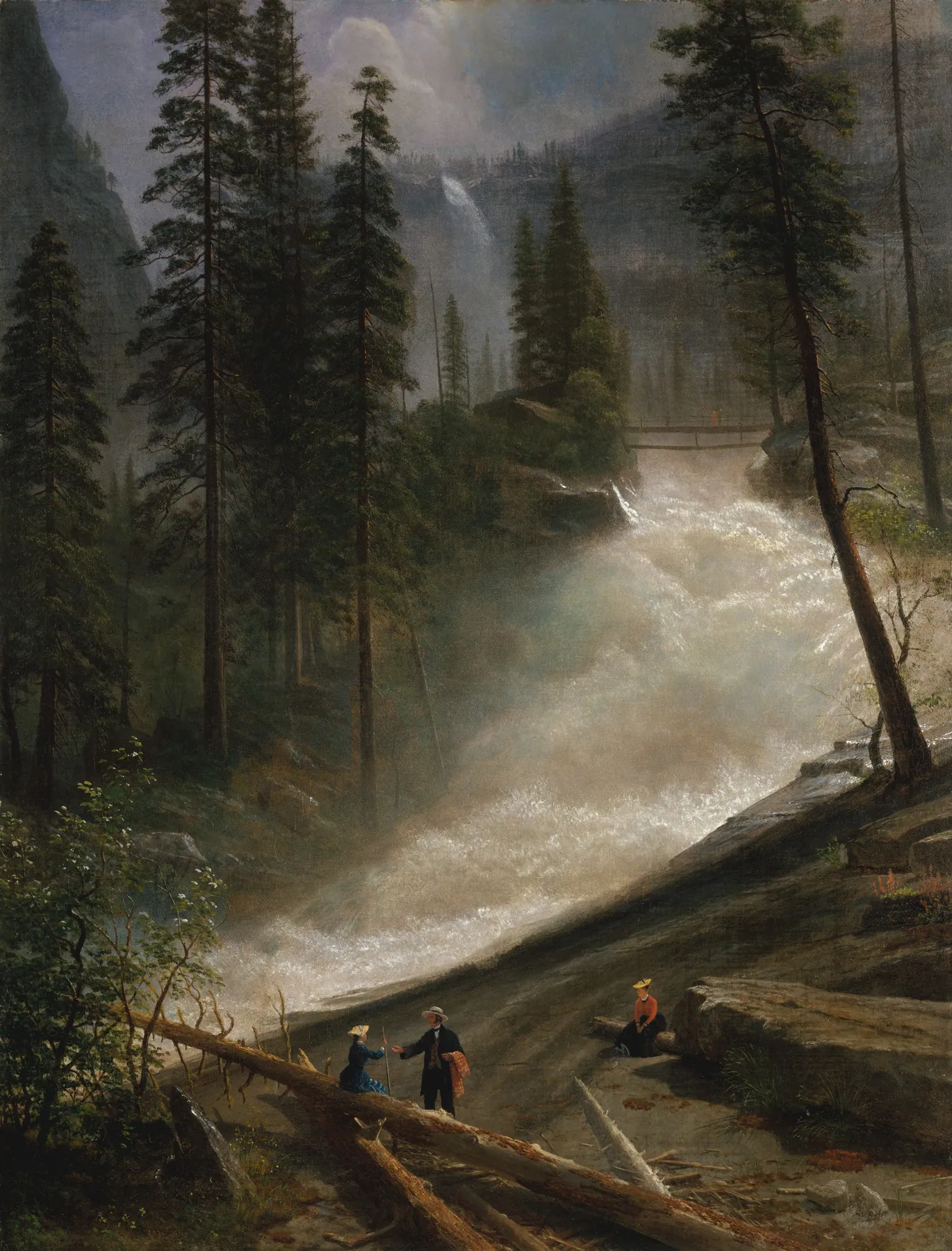 Cascadas de Nevada, de Albert Bierstadt