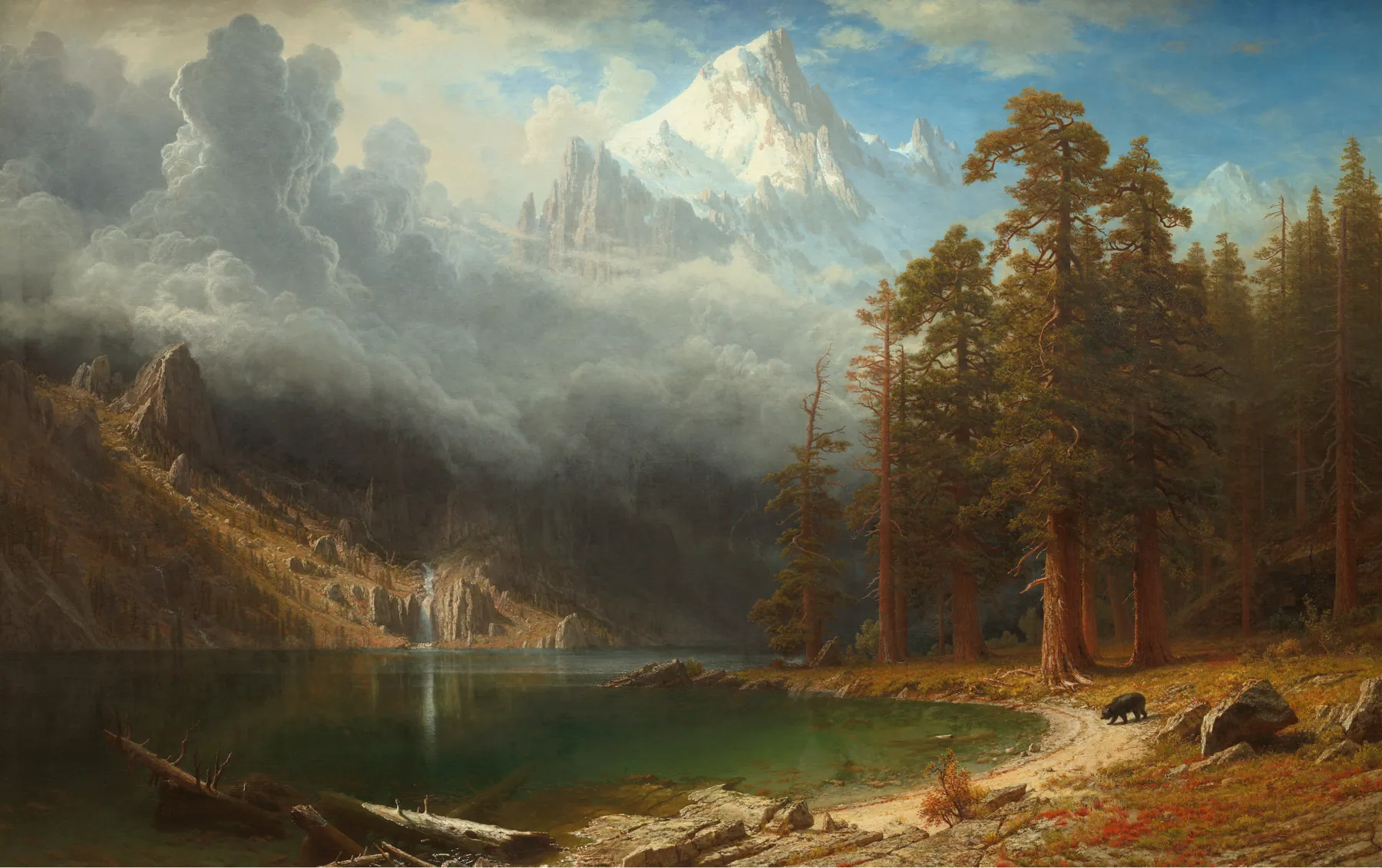 El monte Corcoran, de Albert Bierstadt