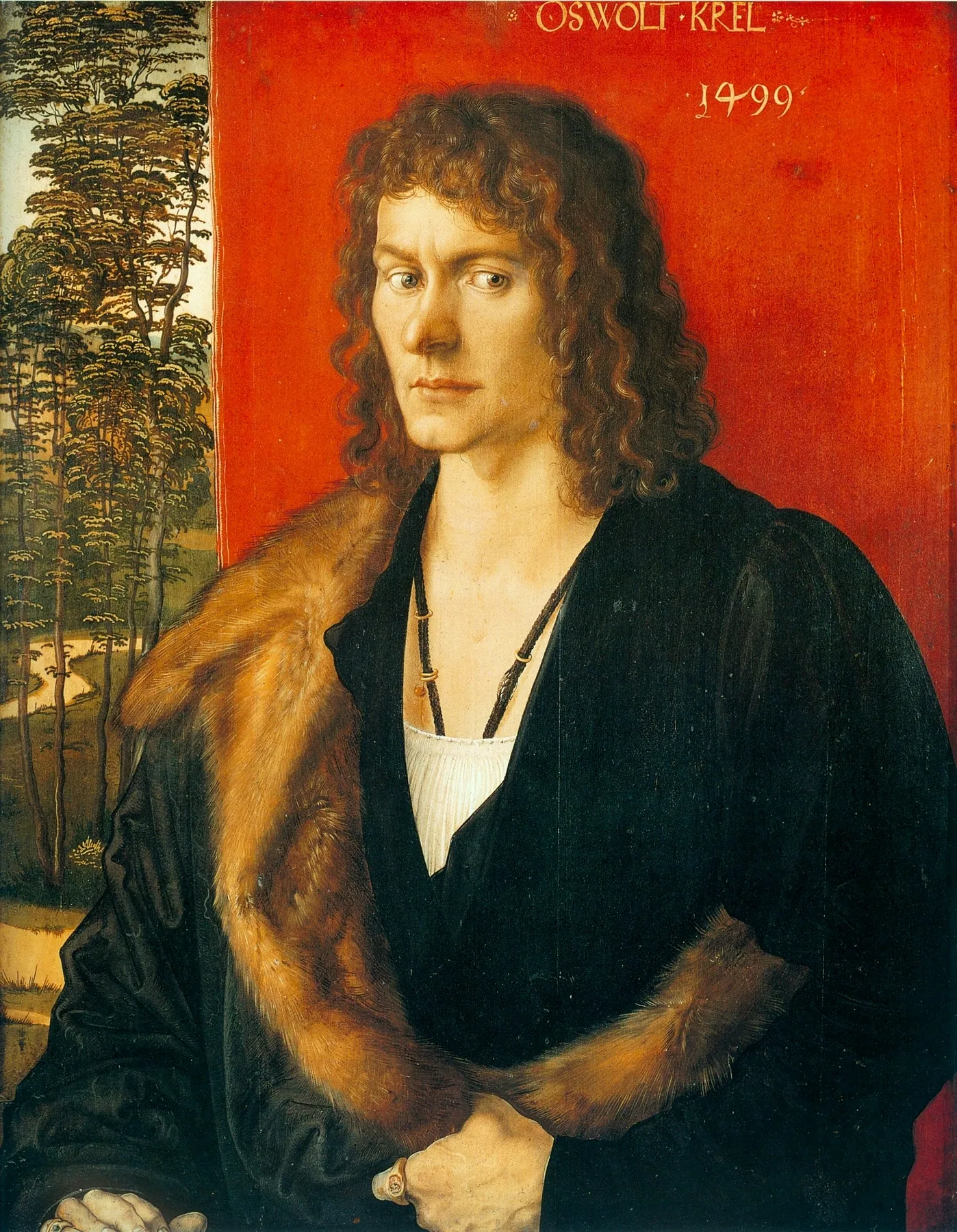 Retrato de Oswolt Krel, de Alberto Durero