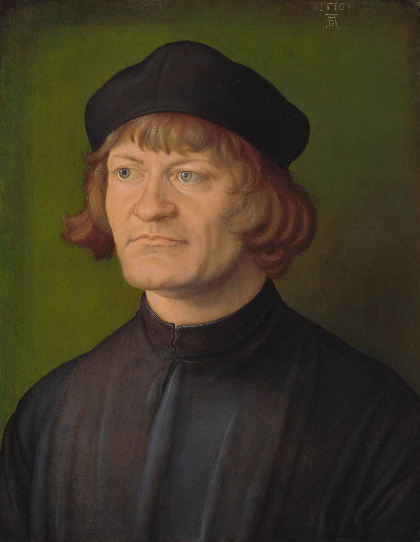 Retrato de un clérigo (¿Johann Dorsch), de Alberto Durero