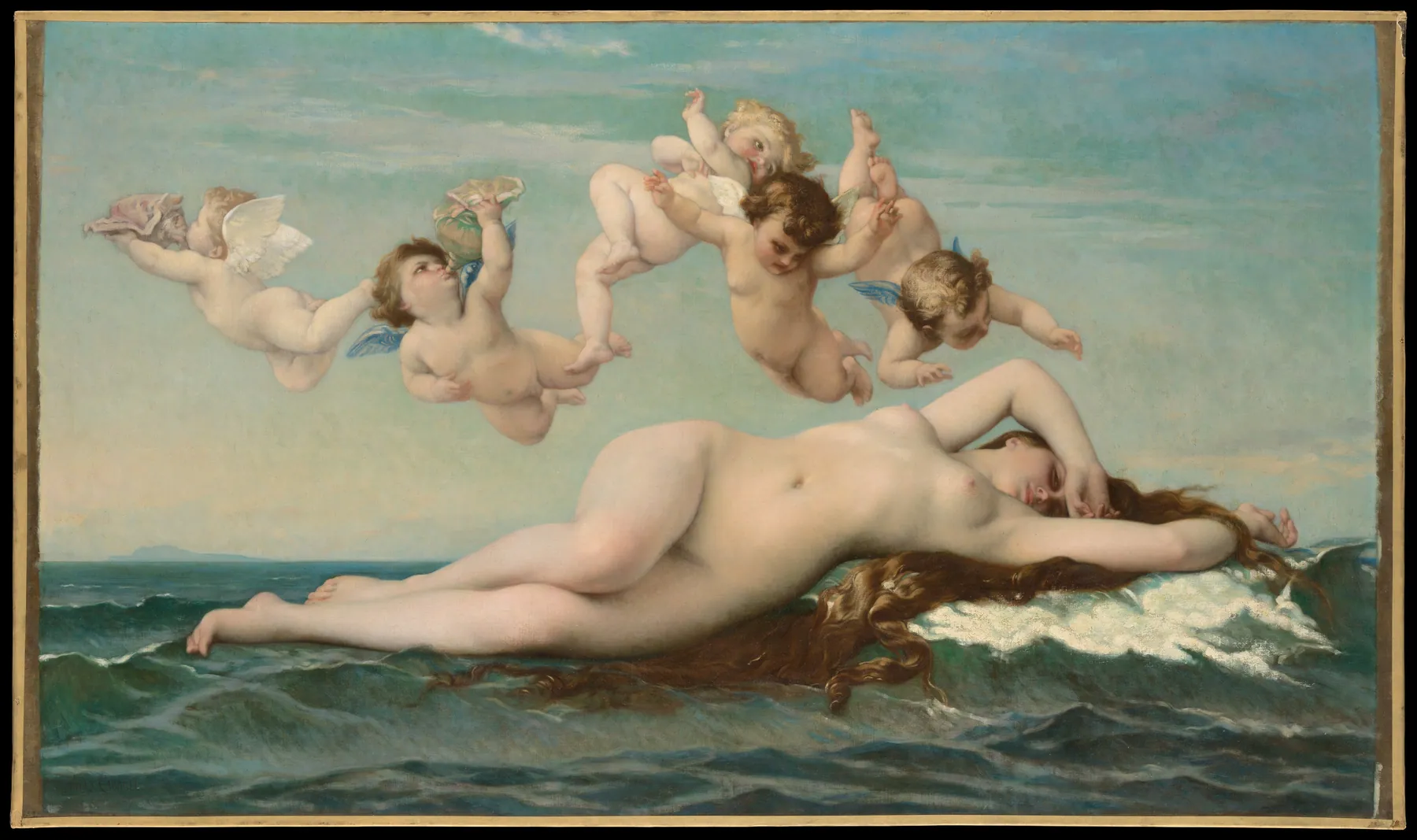 El nacimiento de Venus, de Alexandre Cabanel