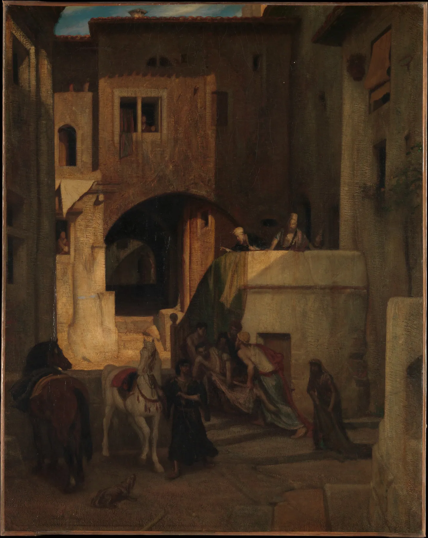 El buen samaritano, de Alexandre-Gabriel Decamps