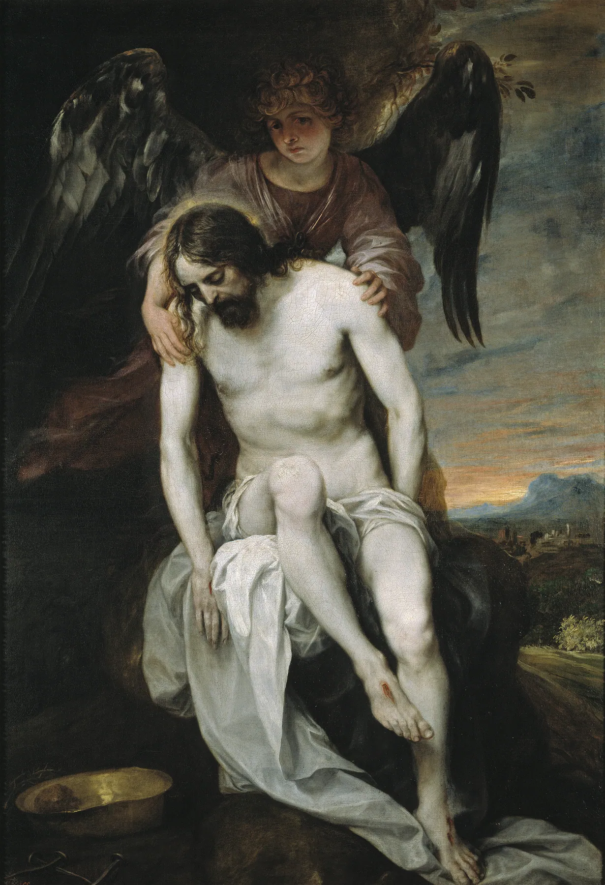 Cristo muerto sostenido por un ángel, de Alonso Cano