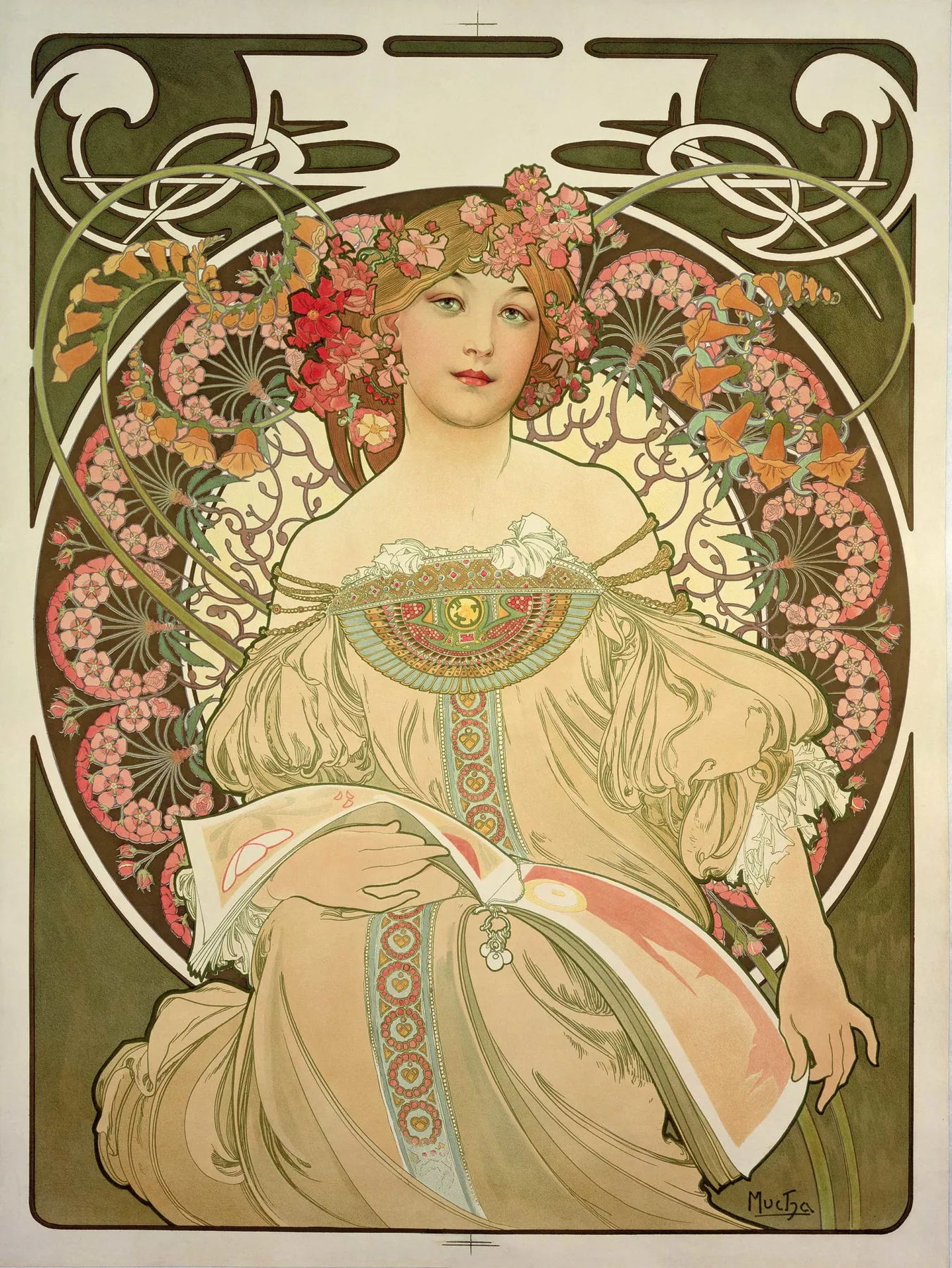 Reverie, de Alphonse Mucha