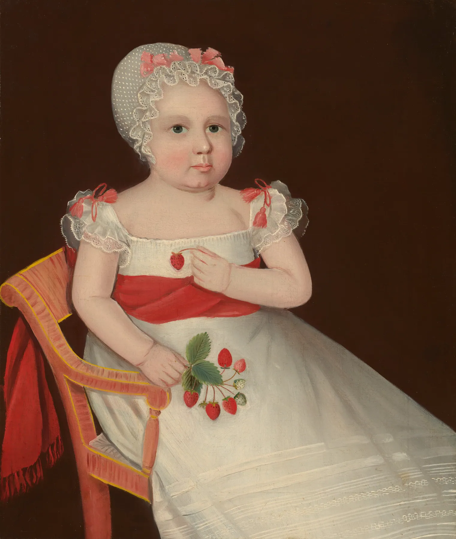 La niña de las fresas, de Ammi Phillips