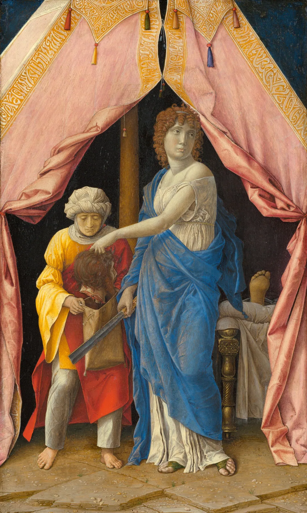 Judit con la cabeza de Holofernes, de Andrea Mantegna