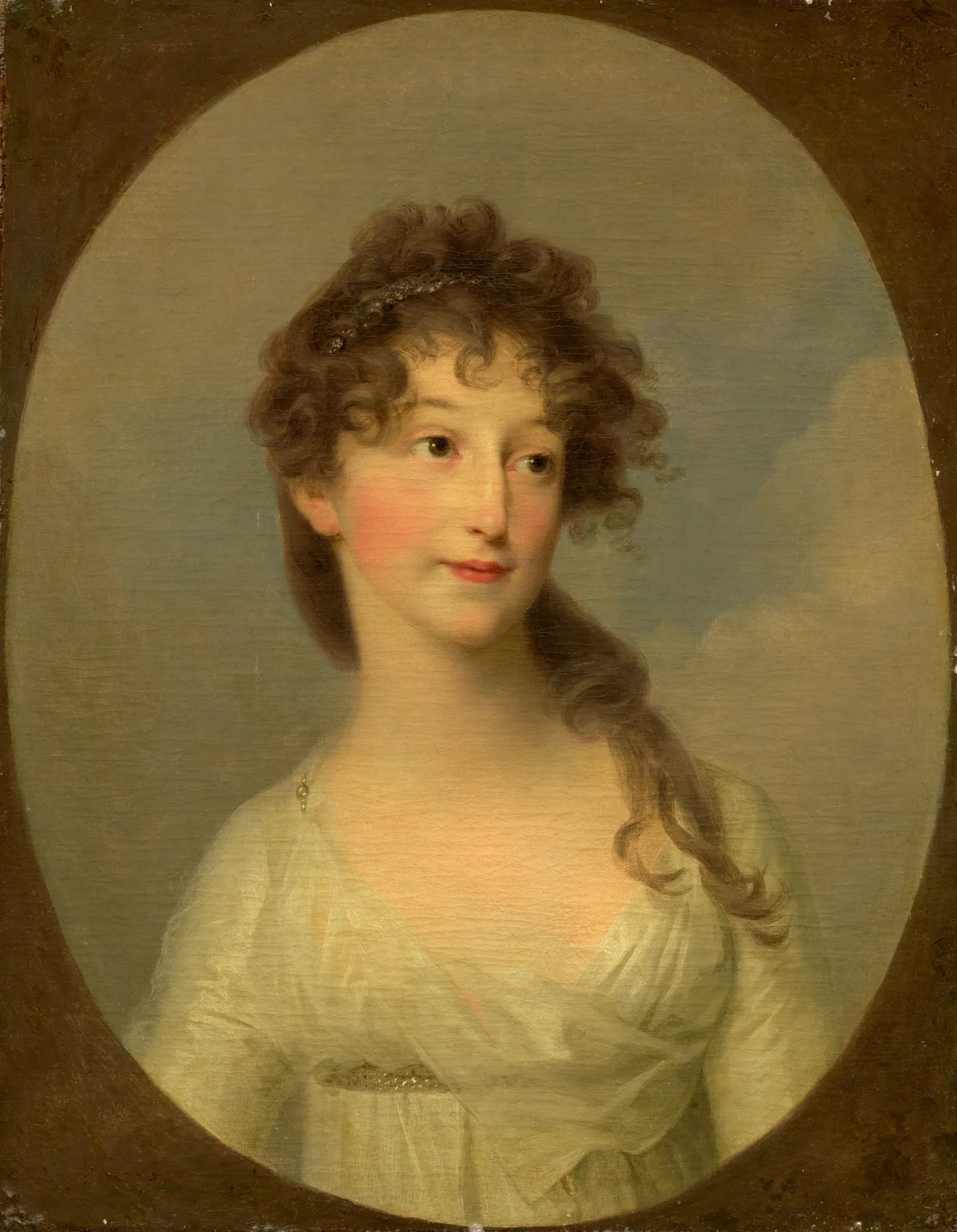 Posiblemente Franciska Krasinska, duquesa de Curlandia, de Angelica Kauffmann
