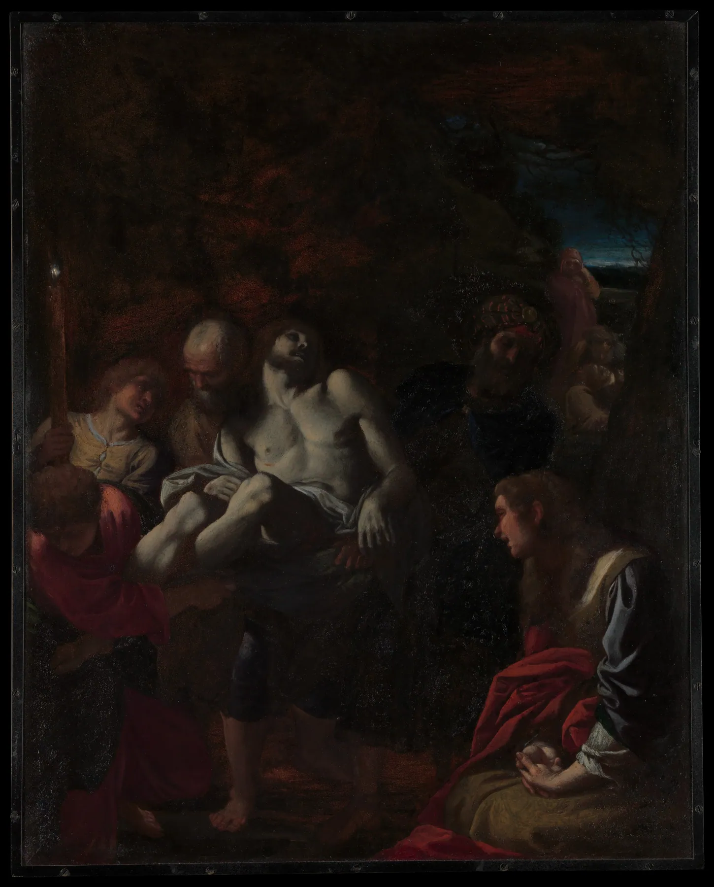 El entierro de Cristo, de Annibale Carracci