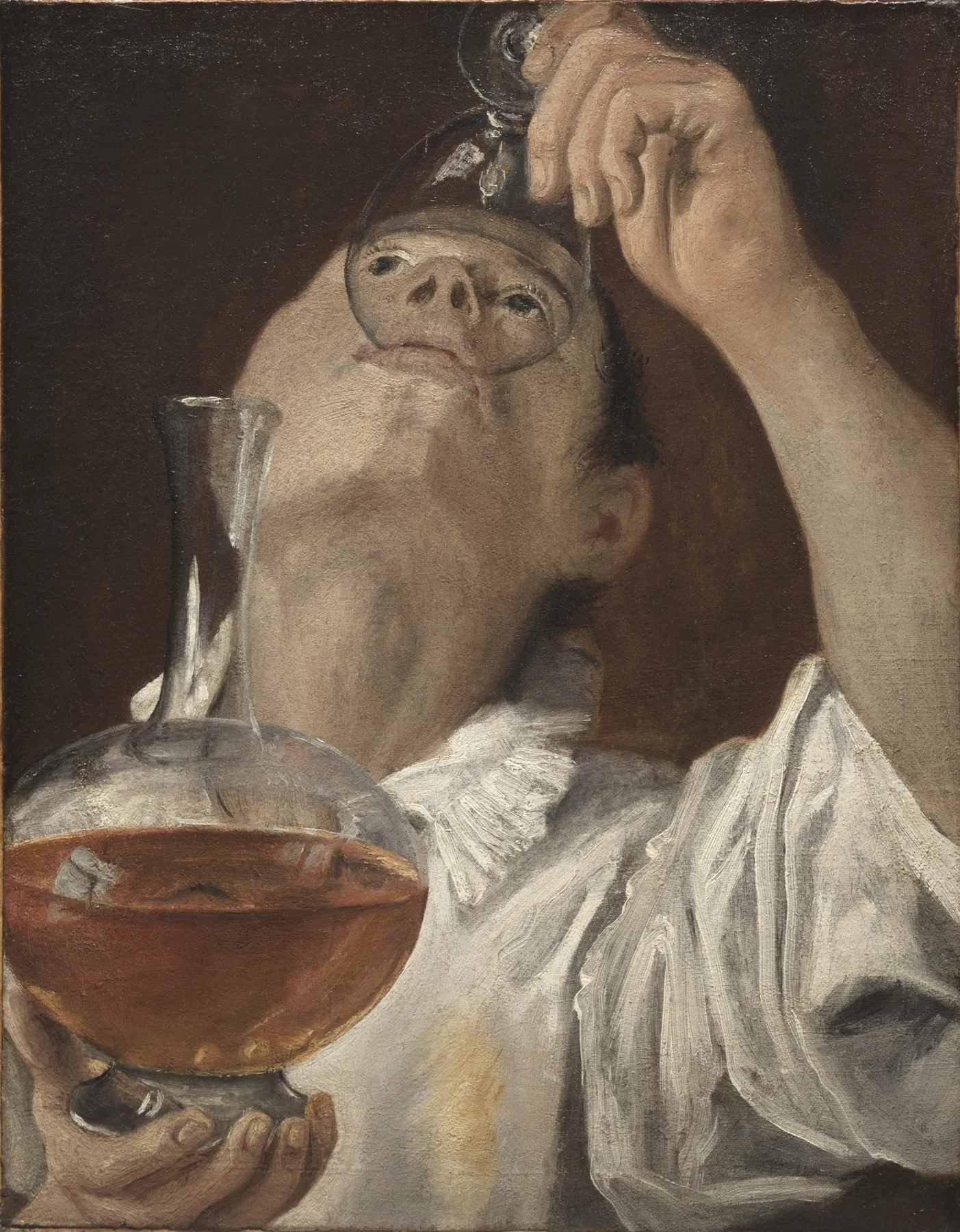 Muchacho bebiendo, de Annibale Carracci