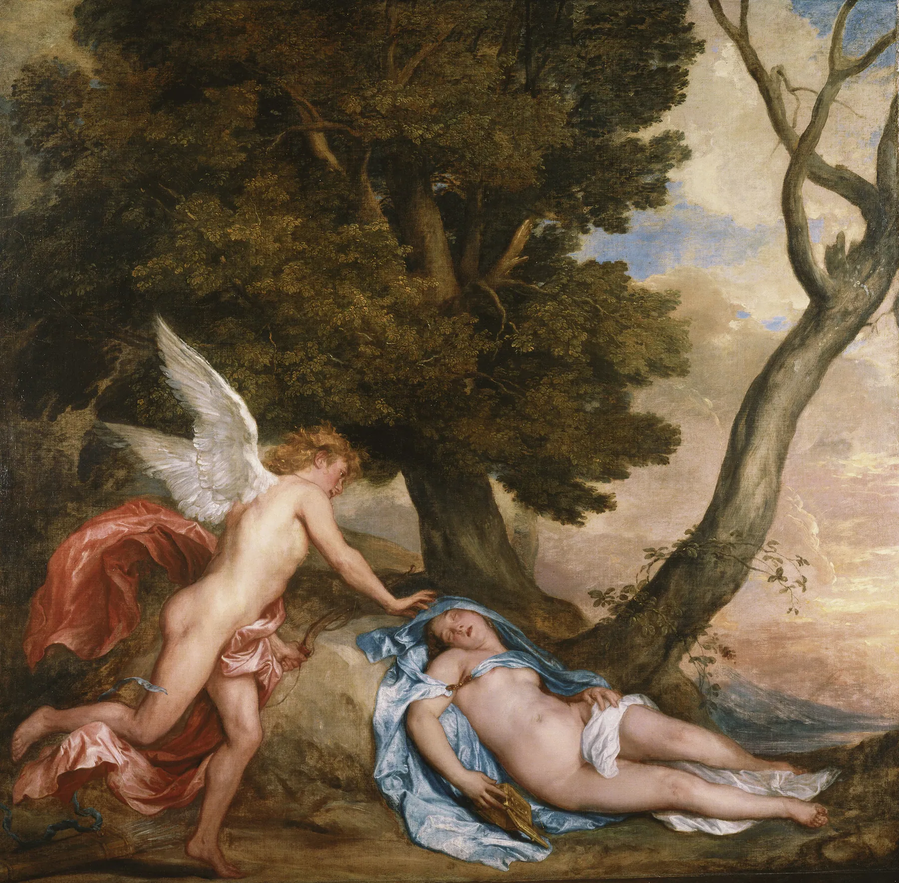Cupido y Psique, de Anthony van Dyck