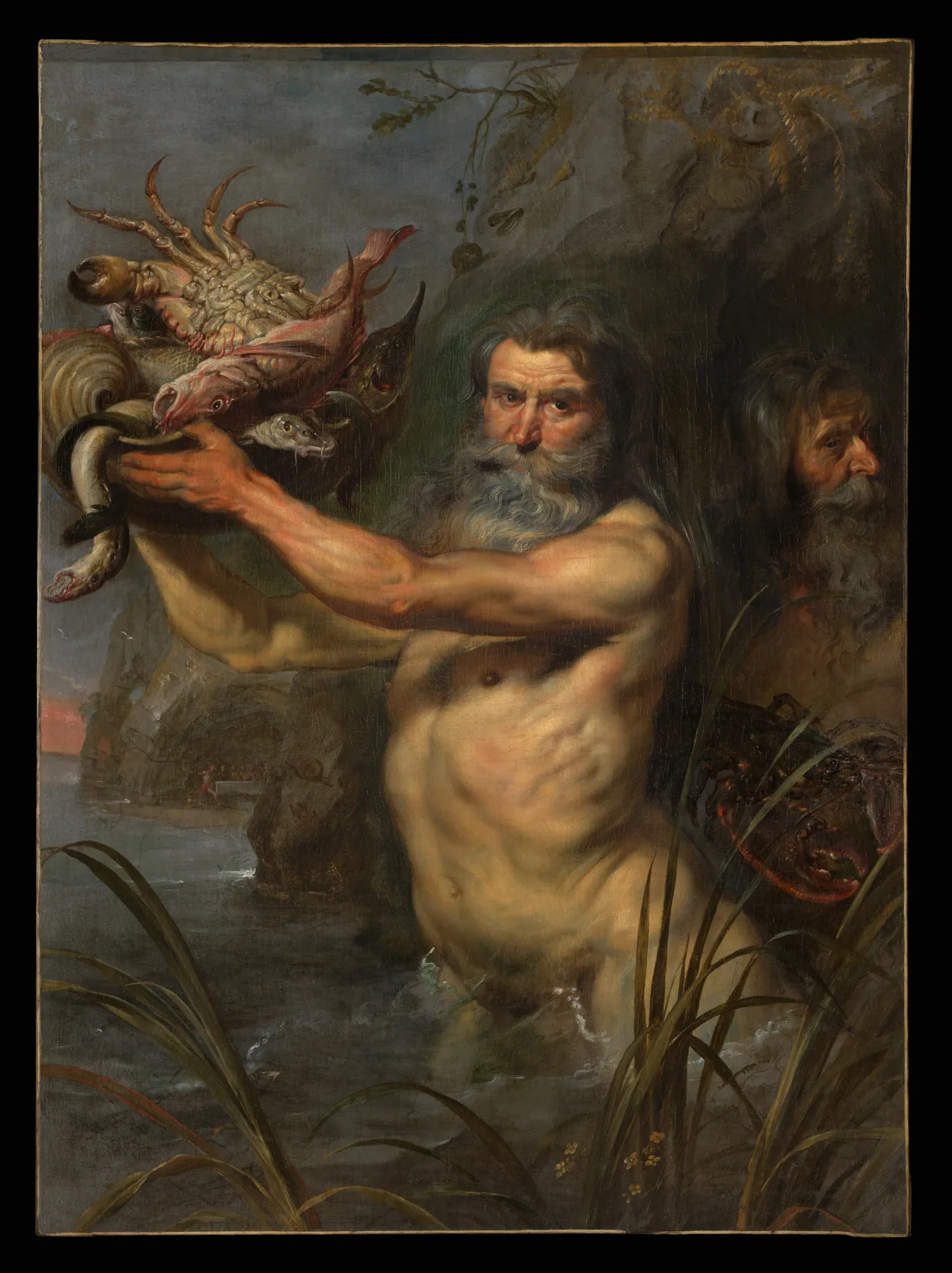 Dos tritones en el festín de Aqueloo, de Anthony van Dyck
