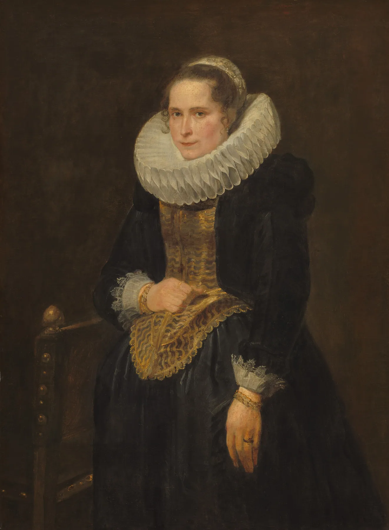 Retrato de una dama flamenca, de Anthony van Dyck
