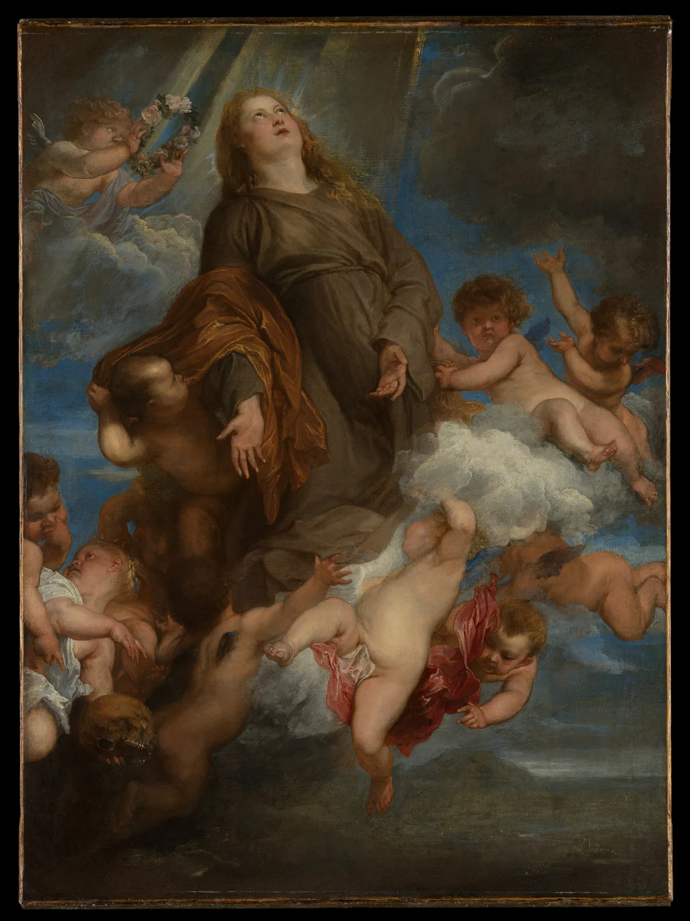 Santa Rosalía intercediendo por los apestados de Palermo, de Anthony van Dyck
