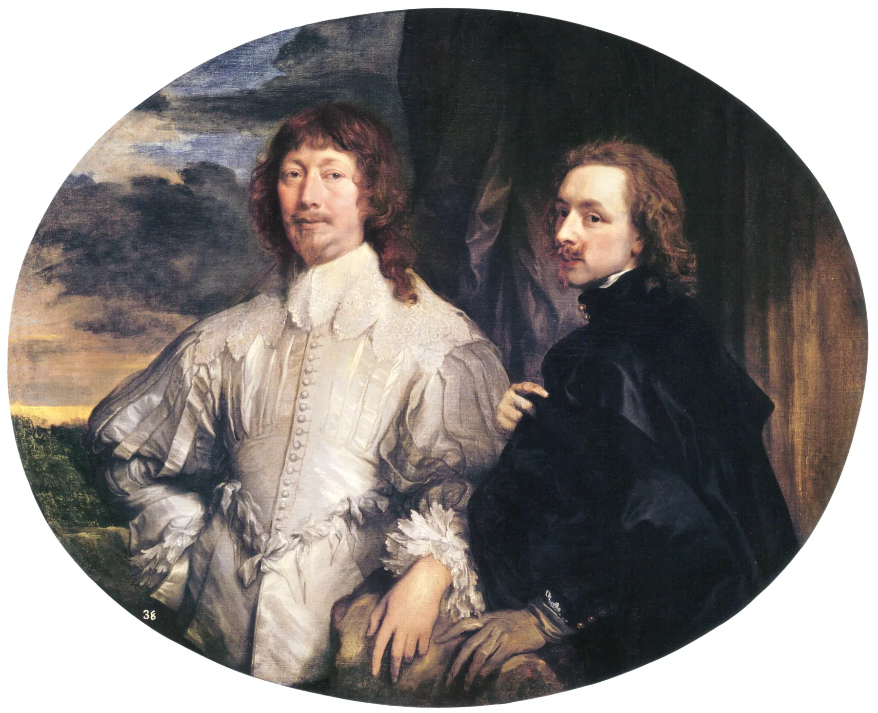 Sir Endymion Porter y Van Dyck, de Anthony van Dyck