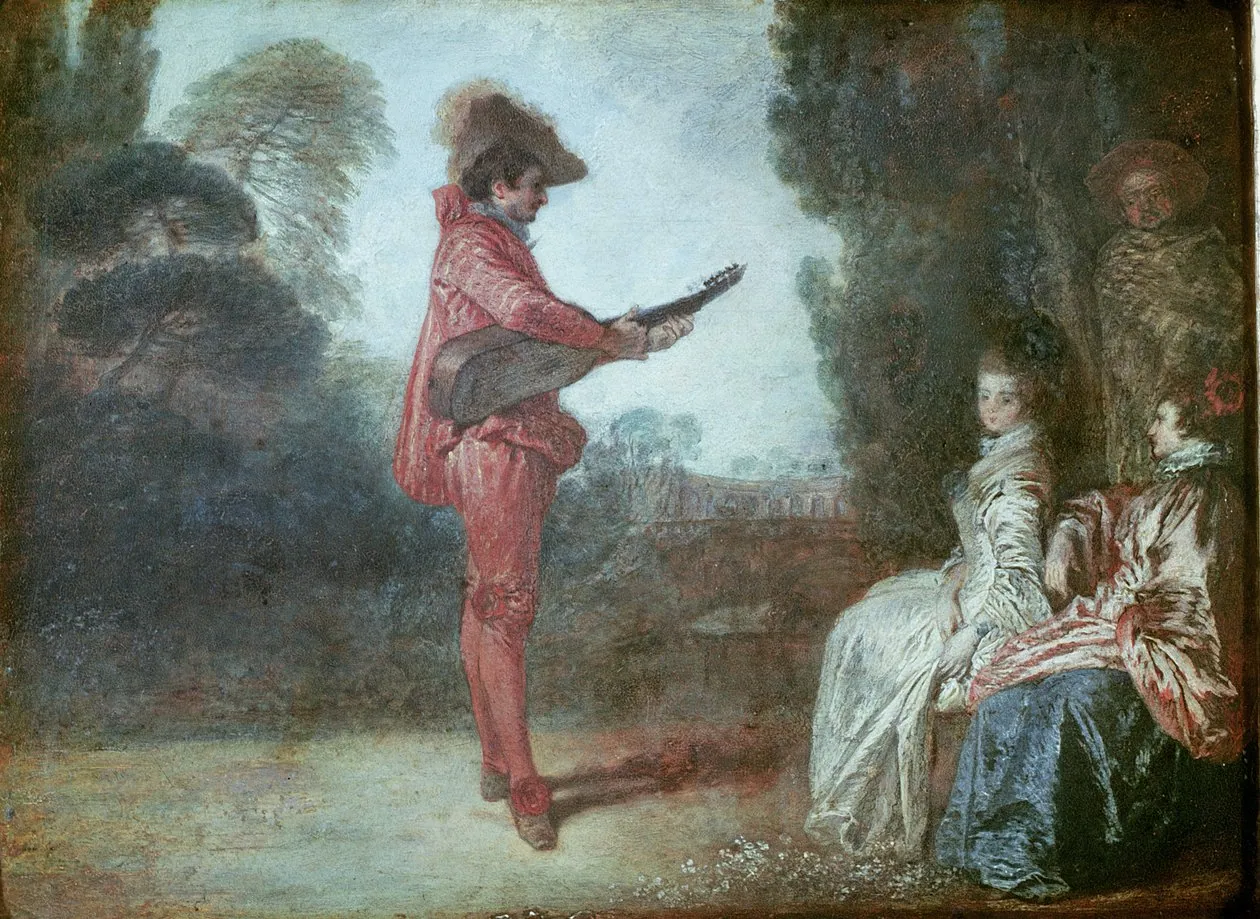 El encantador, de Antoine Watteau