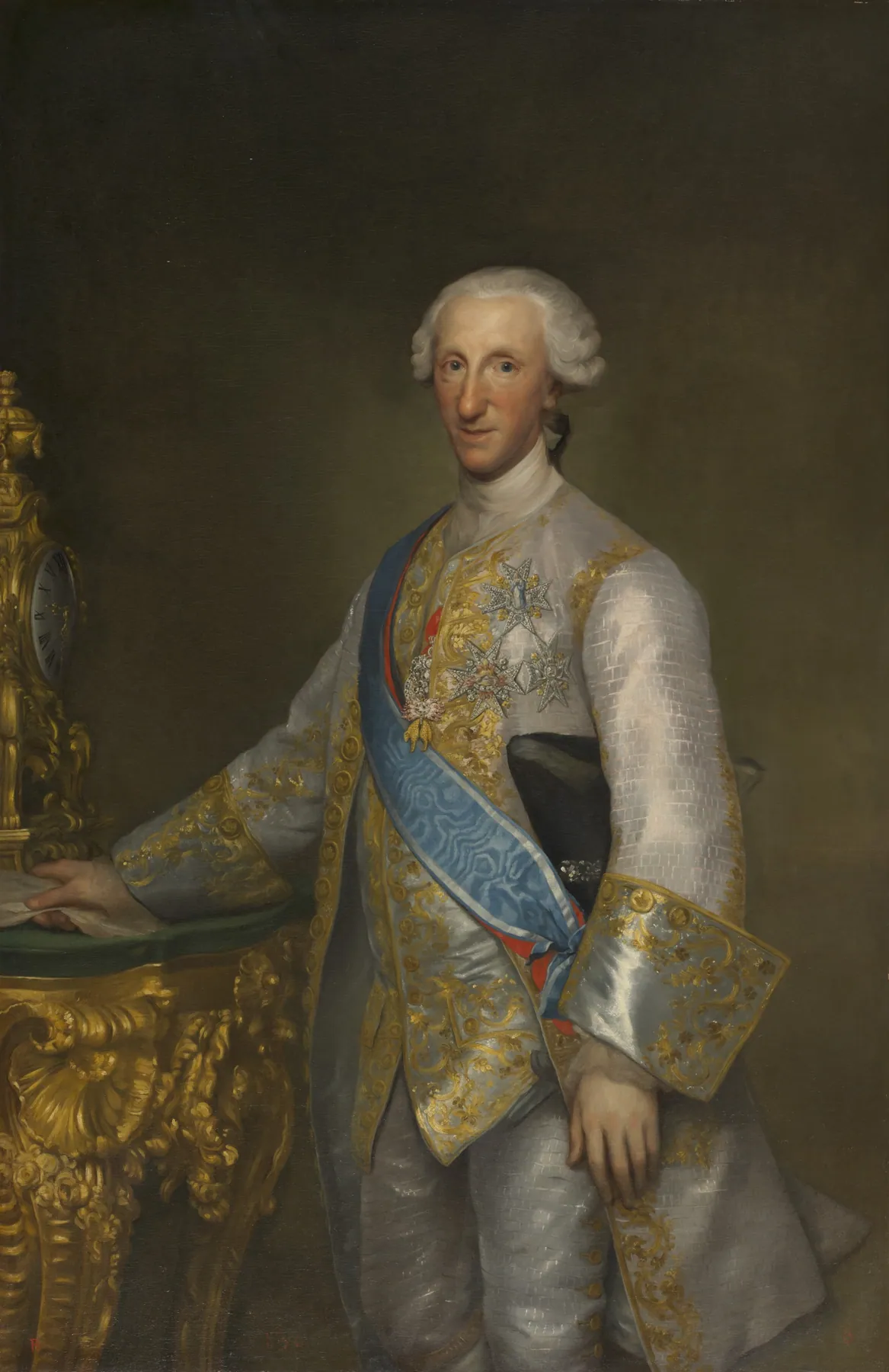 Retrato del infante don Luis de Borbón, de Anton Raphael Mengs