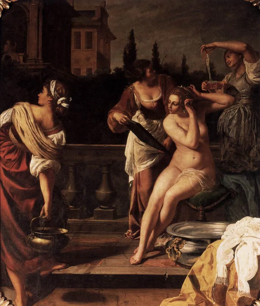 Betsabé en el baño, de Artemisia Gentileschi