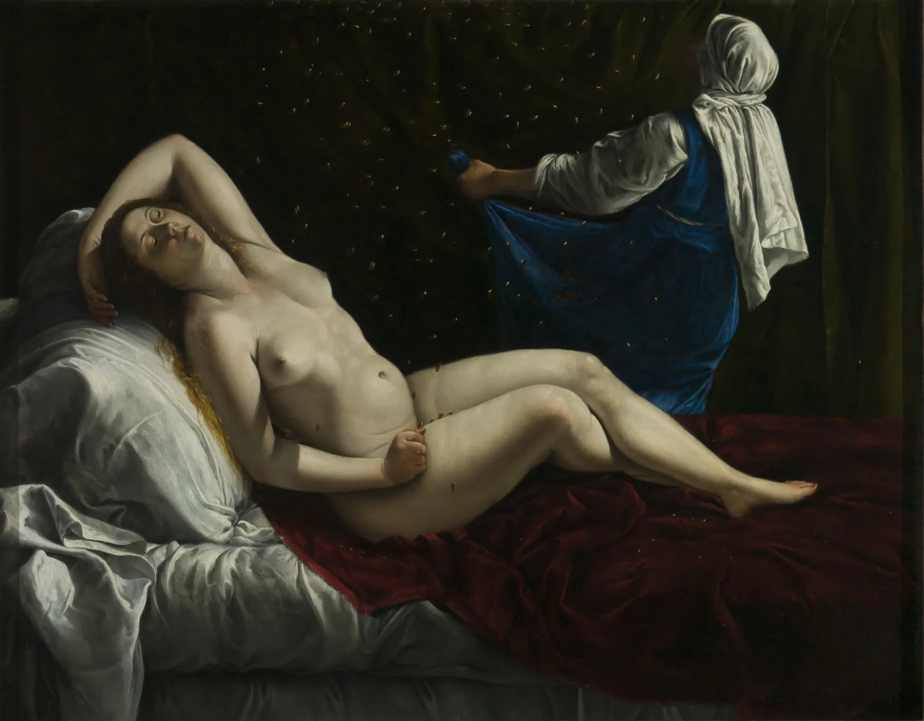 Dánae, de Artemisia Gentileschi