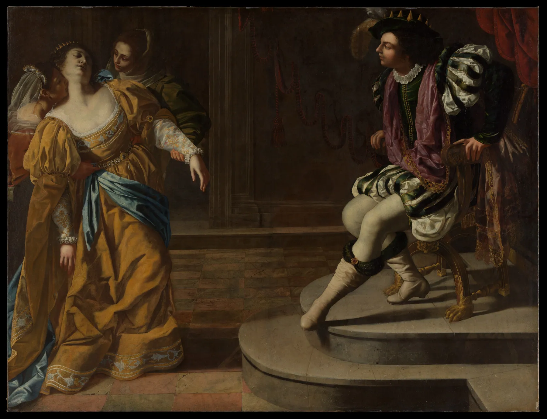 Ester ante Asuero, de Artemisia Gentileschi