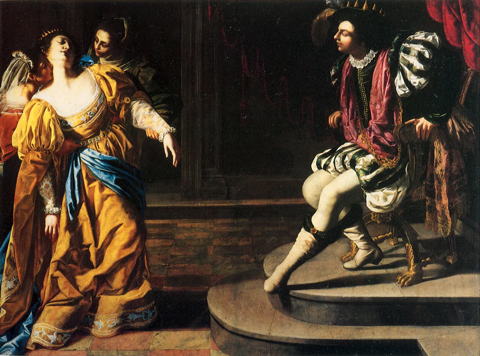 Esther ante Asuero, de Artemisia Gentileschi