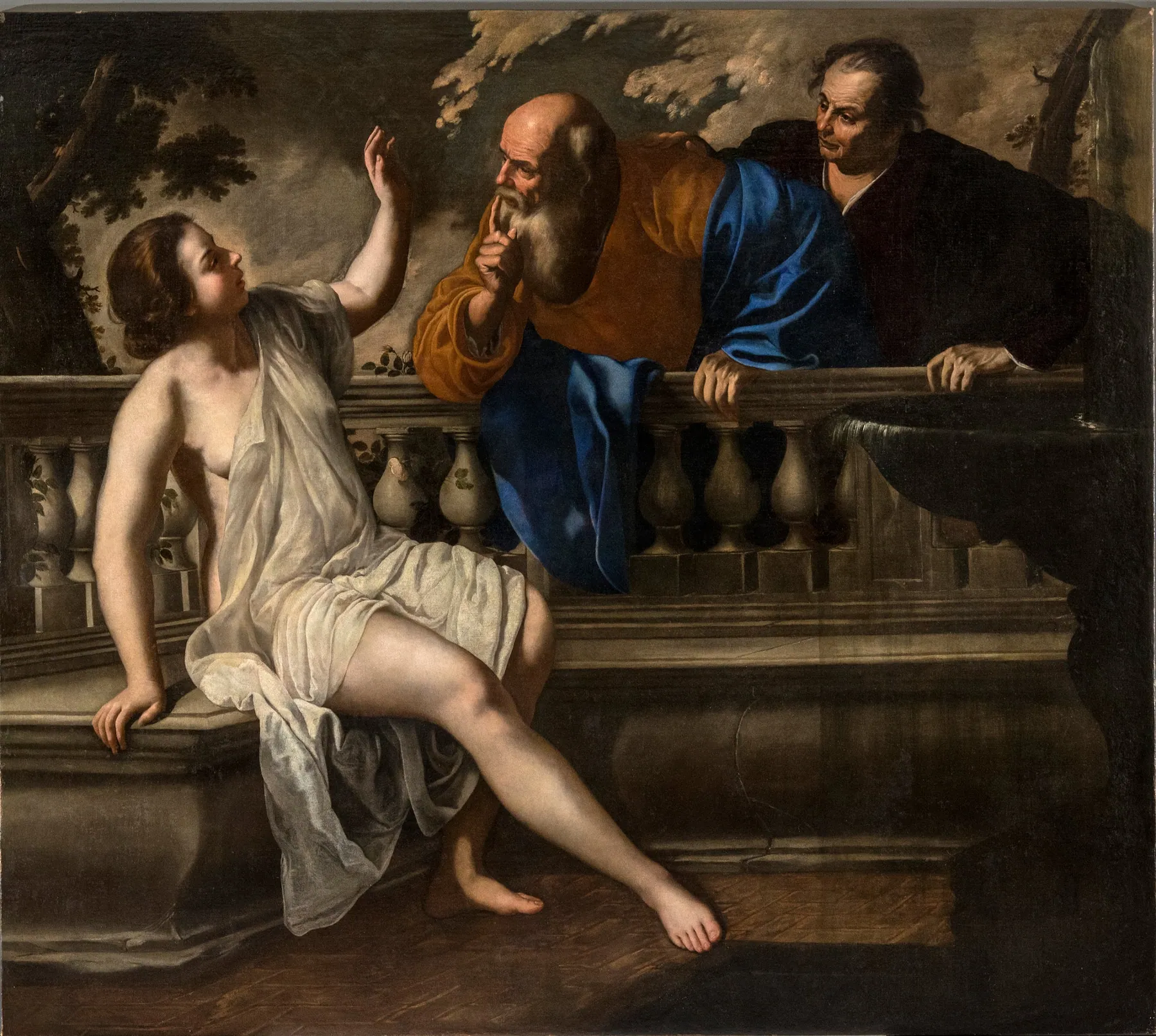Susana y los viejos, de Artemisia Gentileschi