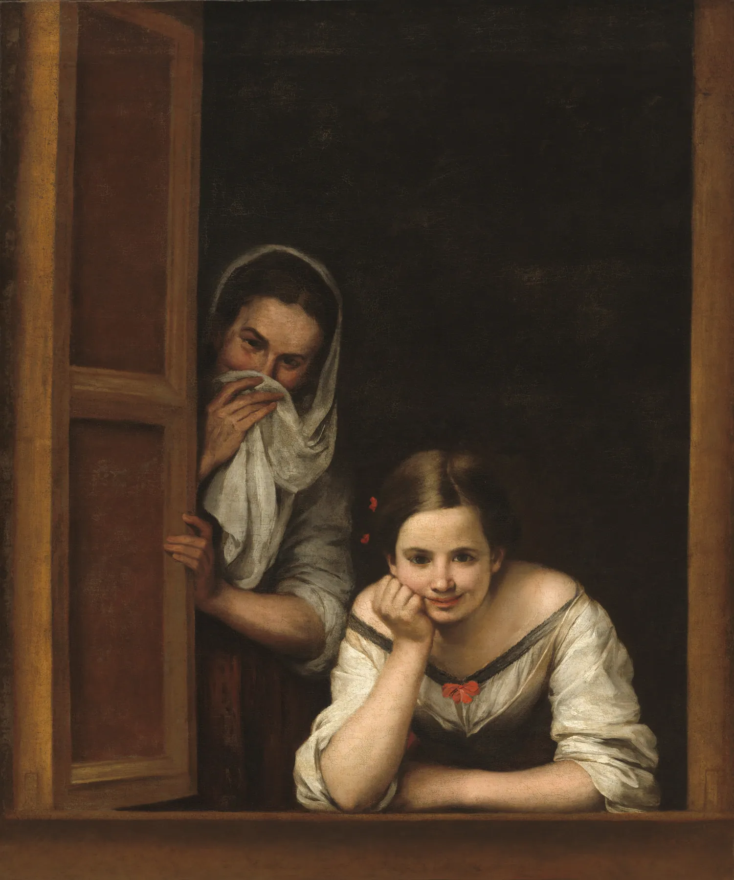 Mujeres en la ventana, de Bartolomé Esteban Murillo
