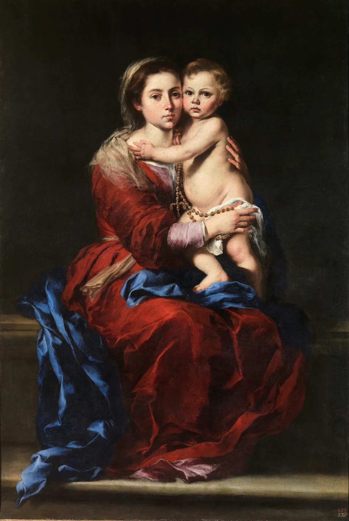 Virgen del Rosario, de Bartolomé Esteban Murillo