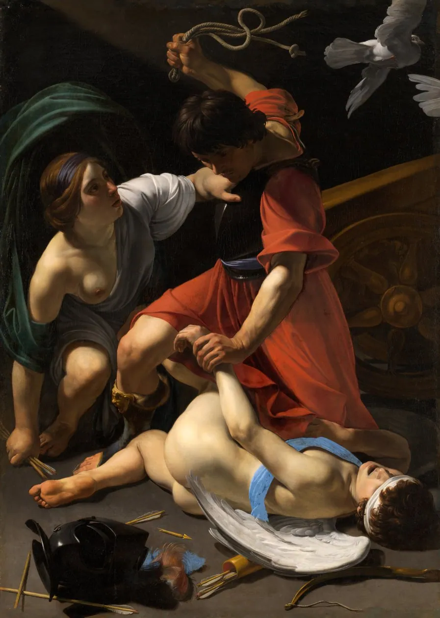 Cupido castigado, de Bartolomeo Manfredi