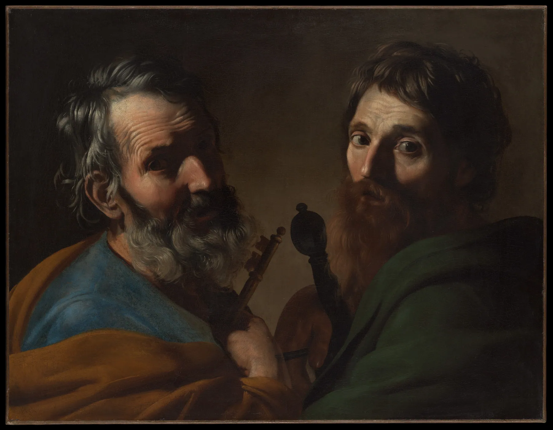 San Pedro y san Pablo, de Bartolomeo Manfredi