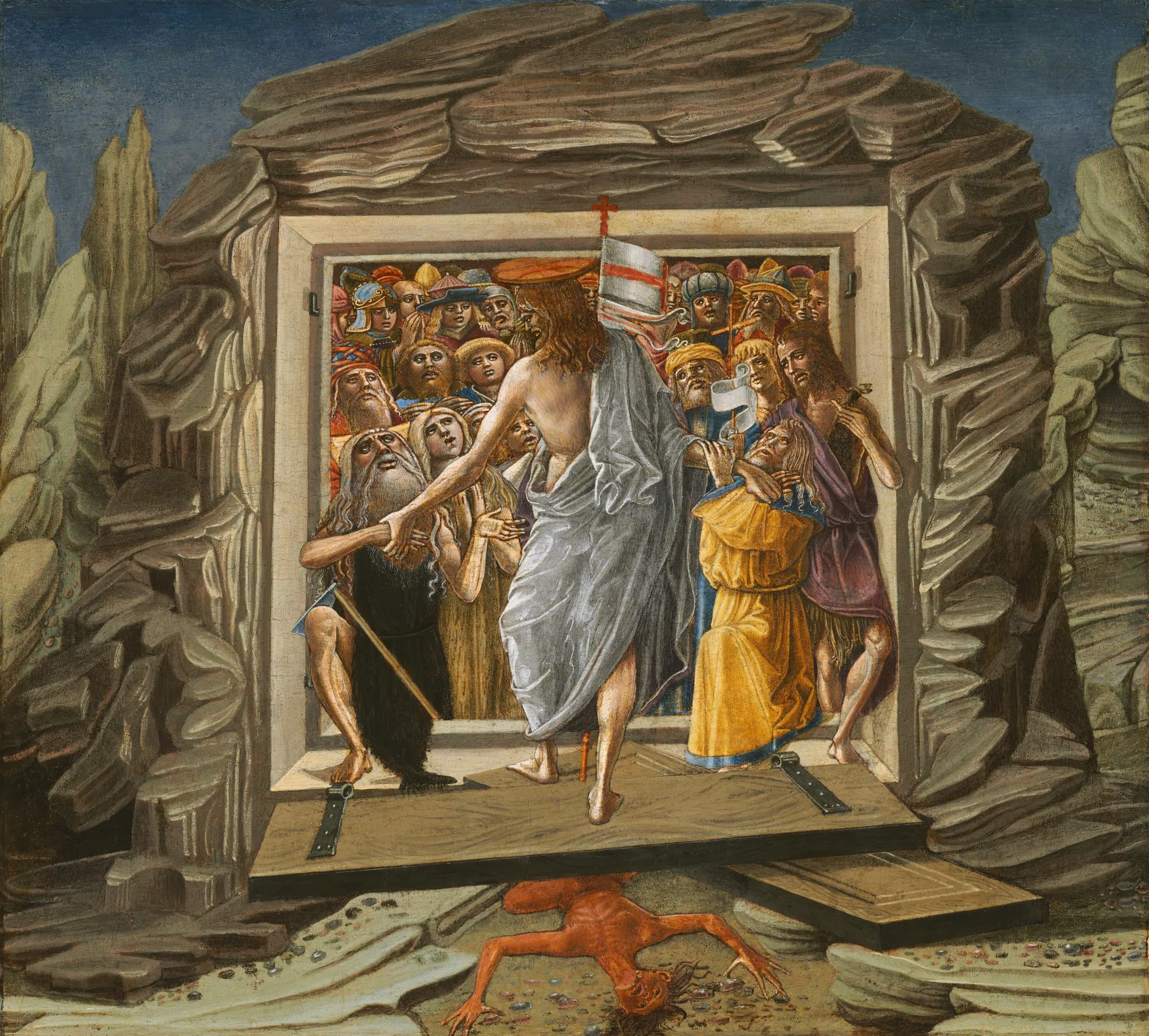 Cristo en el limbo, de Benvenuto di Giovanni
