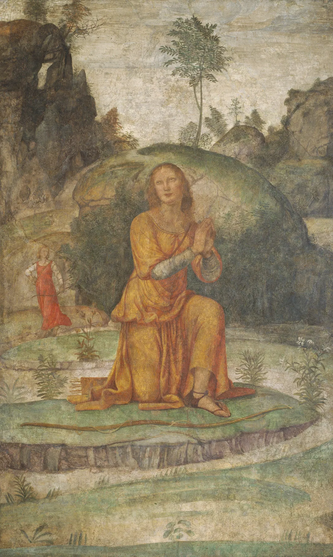 La plegaria de Procris a Diana, de Bernardino Luini