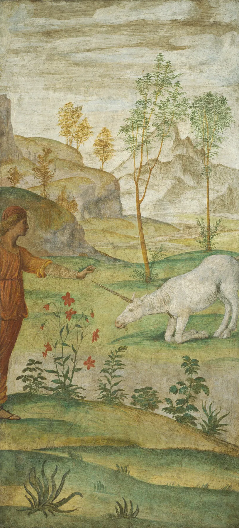 Procris y el unicornio, de Bernardino Luini