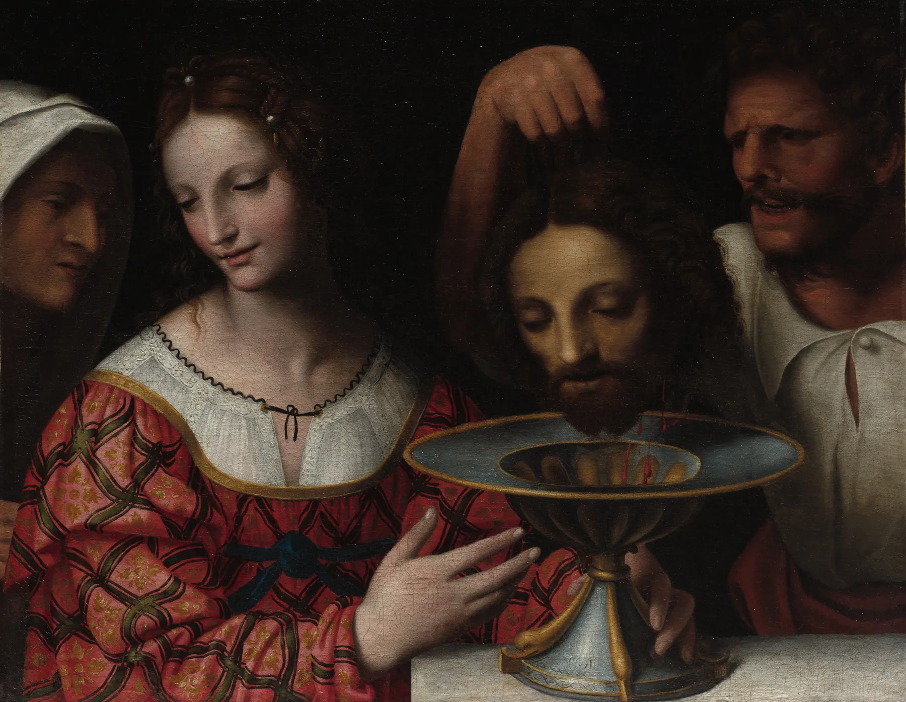 Salomé con la cabeza de San Juan Bautista, de Bernardino Luini