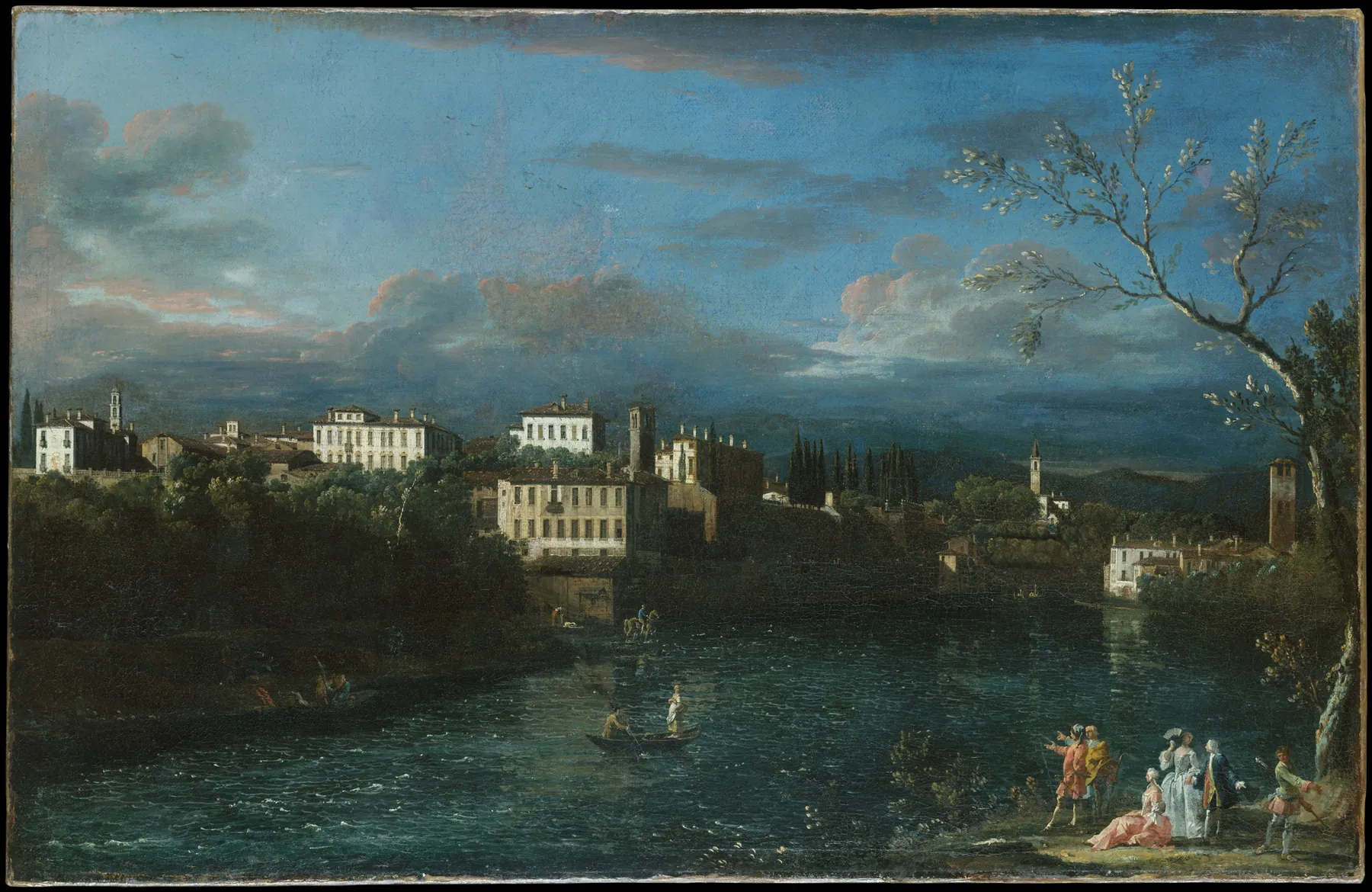 Vaprio d'Adda, de Bernardo Bellotto