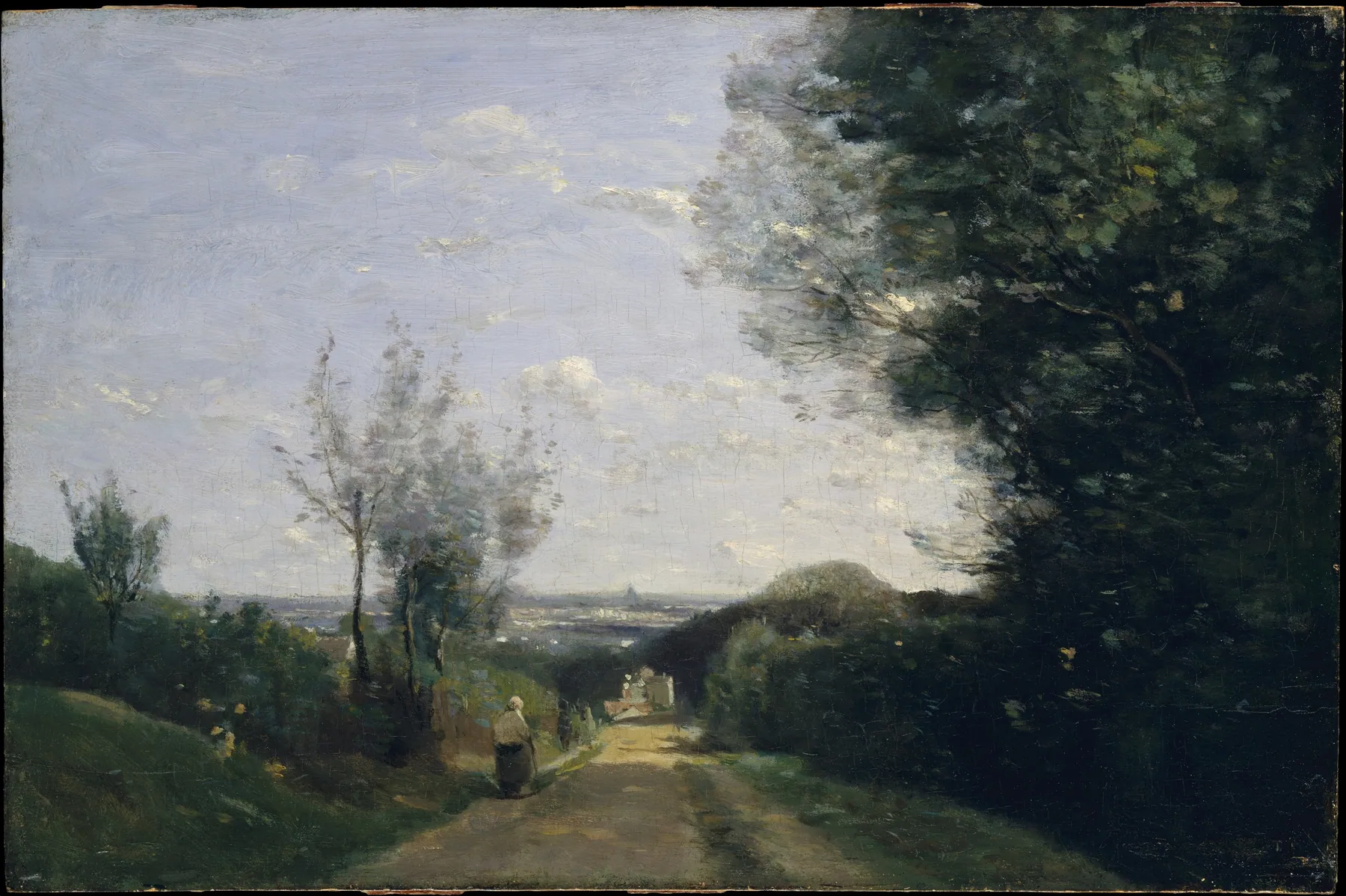 Los alrededores de París, de Camille Corot