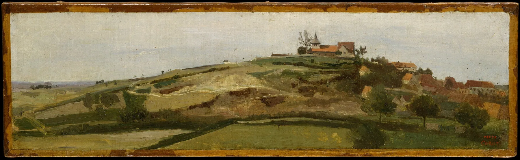 Vista de Lormes, de Camille Corot