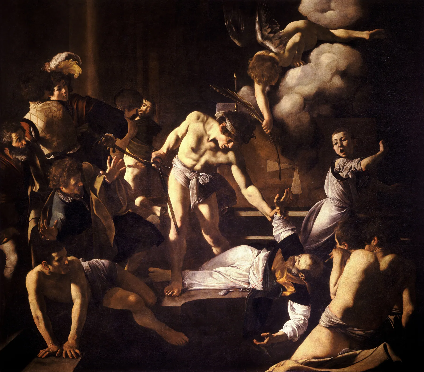 El martirio de San Mateo, de Caravaggio