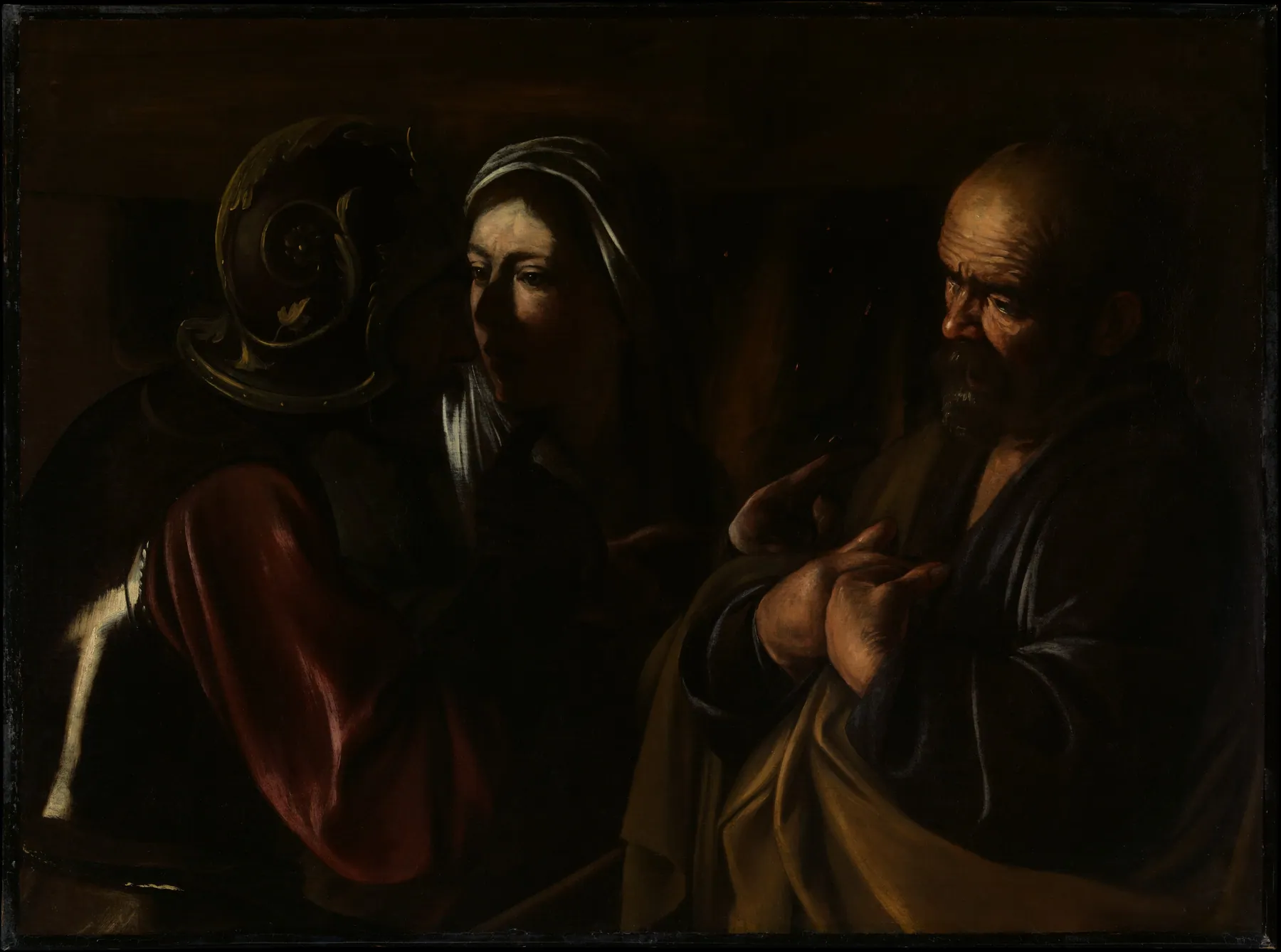 La negación de San Pedro, de Caravaggio