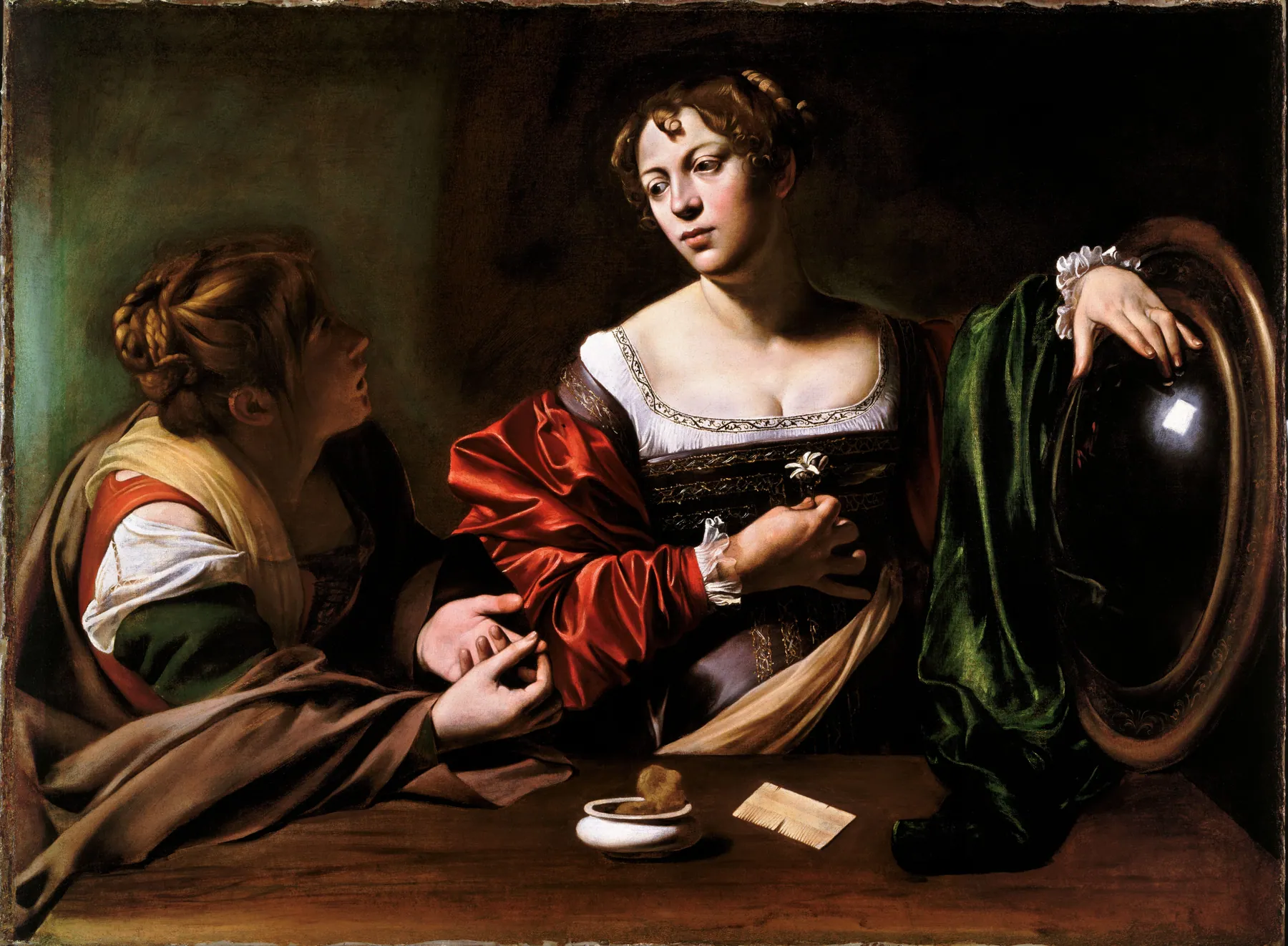 Marta y María Magdalena, de Caravaggio