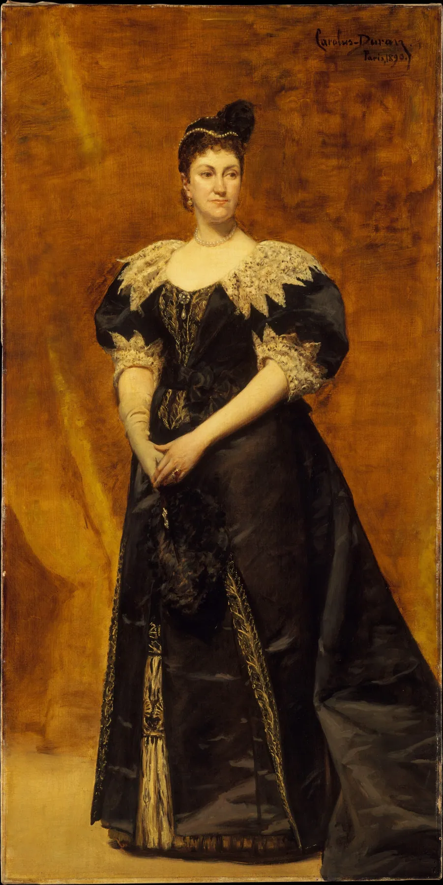 Señora William Astor (Caroline Webster Schermerhorn, 1831–1908), de Carolus-Duran