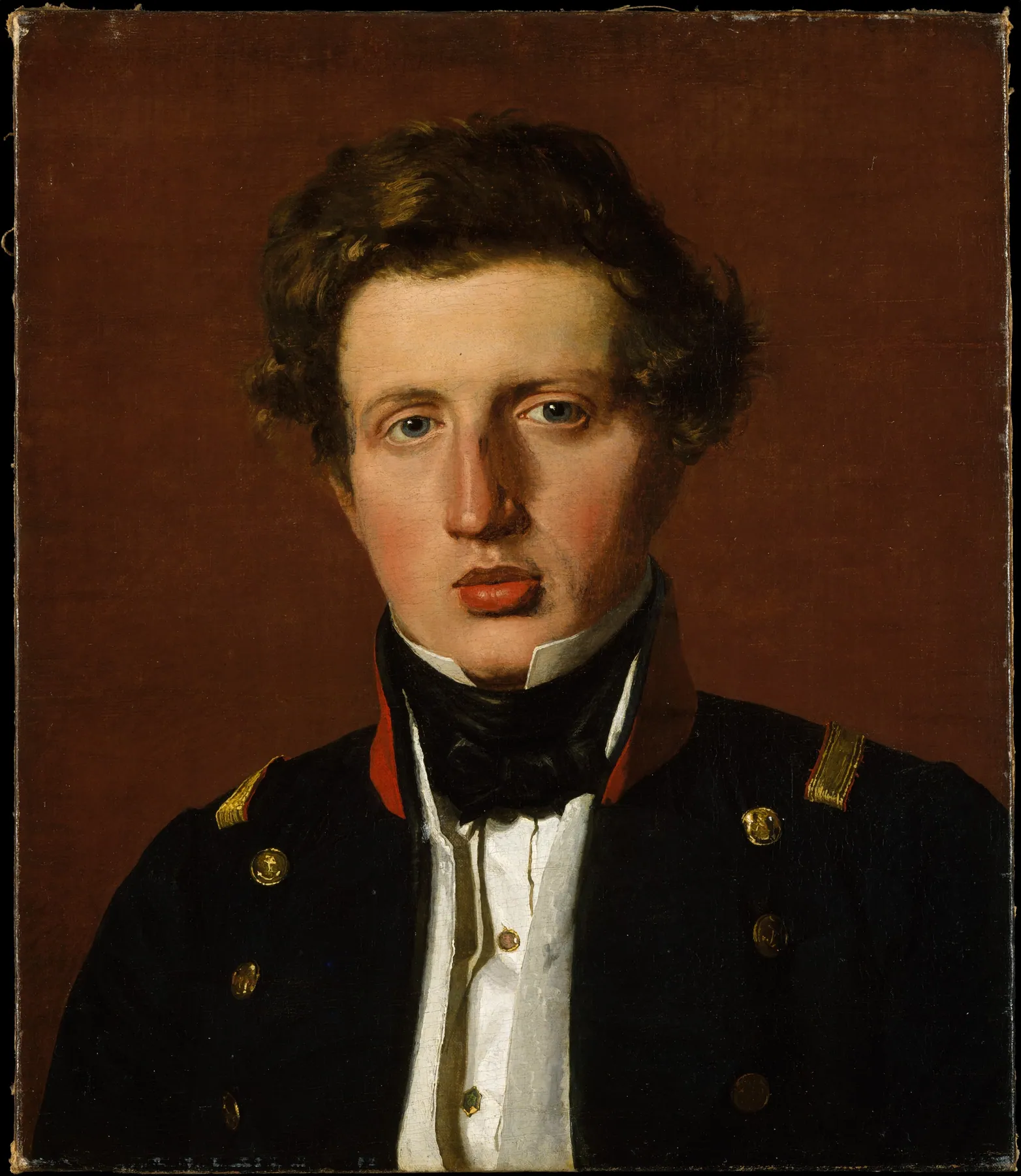 Valdemar Hjartvar Købke (1813–1893), hermano del artista, de Christen Købke