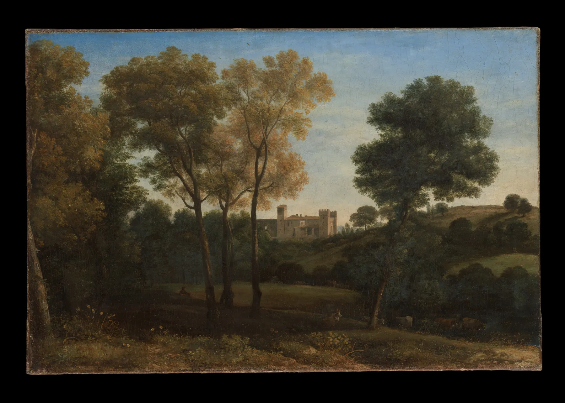 Vista de La Crescenza, de Claude Lorrain