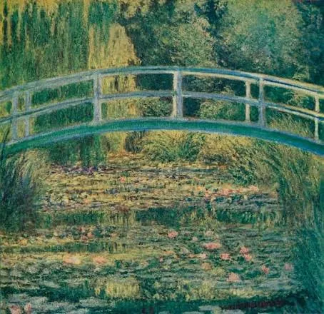 El estanque de los lirios de agua, de Claude Monet