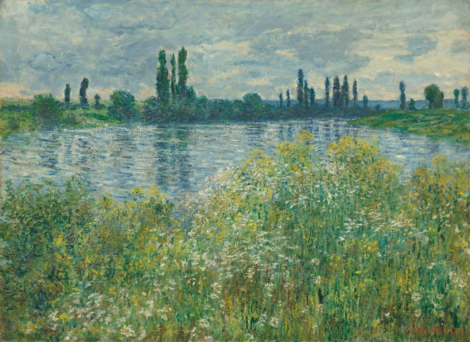 Orillas del Sena, Vétheuil, de Claude Monet