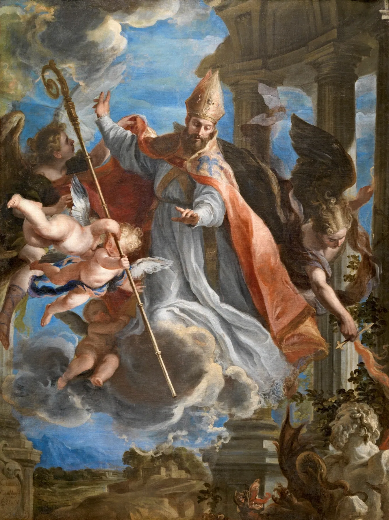 El triunfo de San Agustín, de Claudio Coello