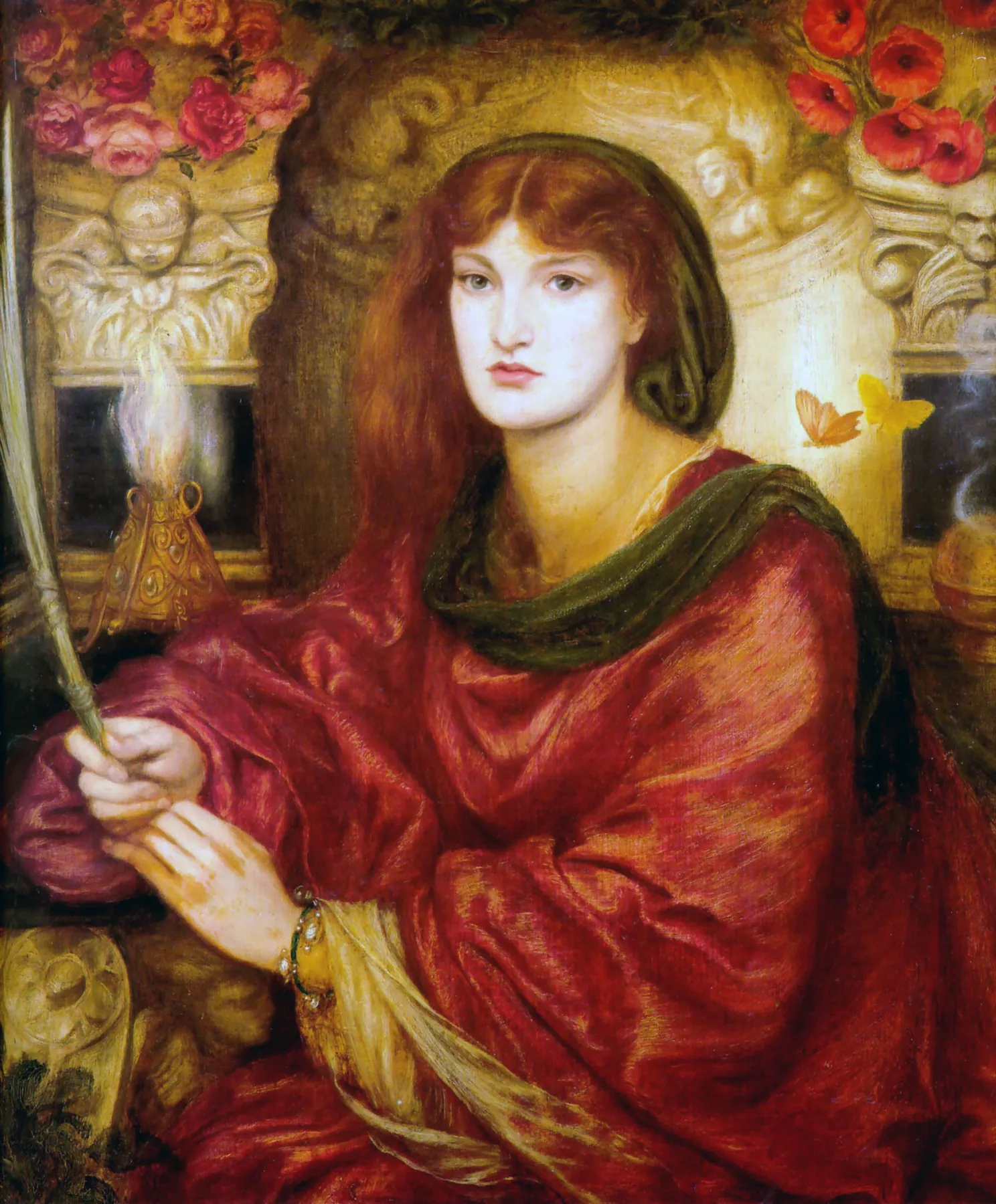 Sibila Palmífera, de Dante Gabriel Rossetti