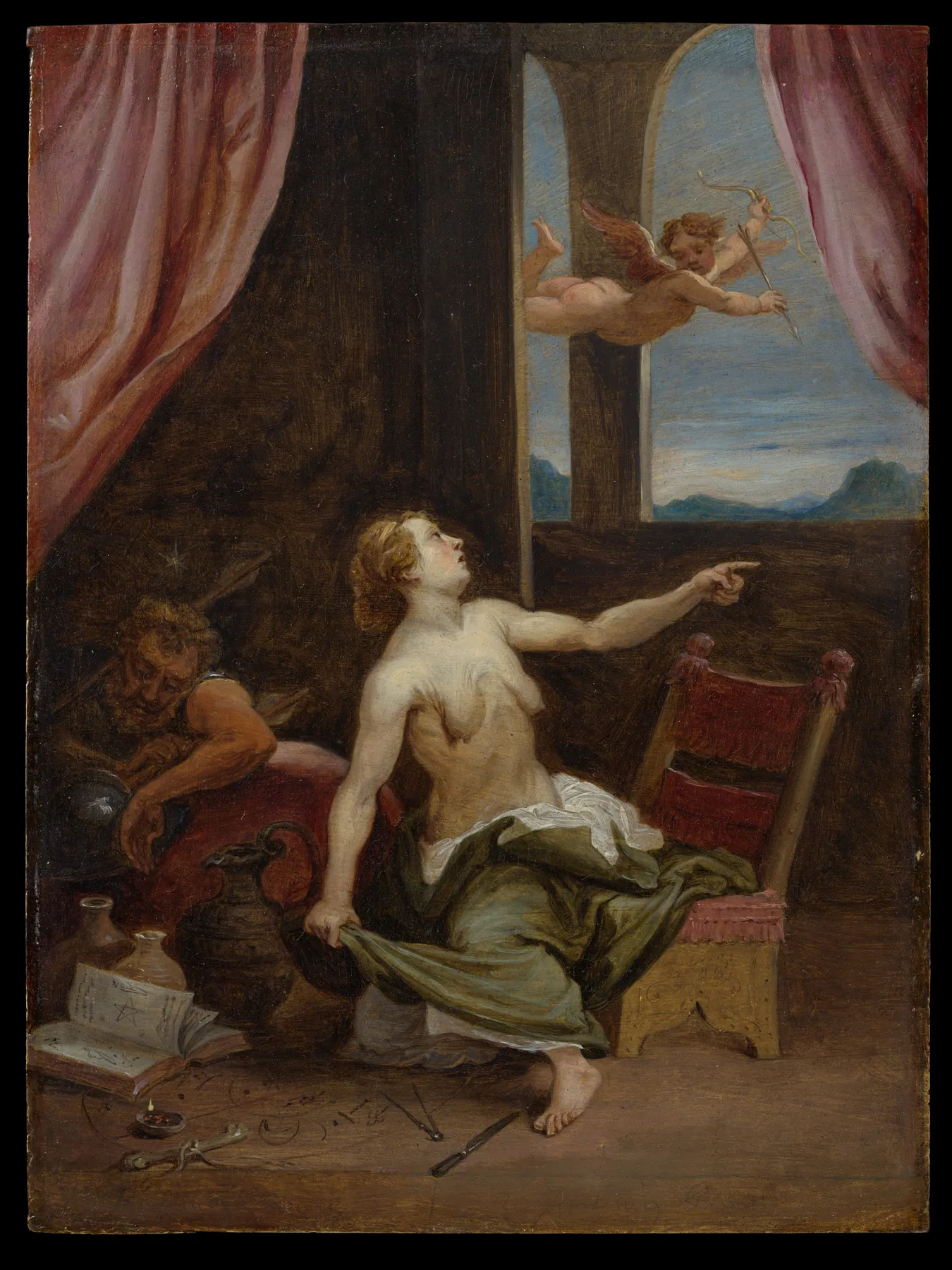 La vejez en busca de la juventud, de David Teniers el Joven