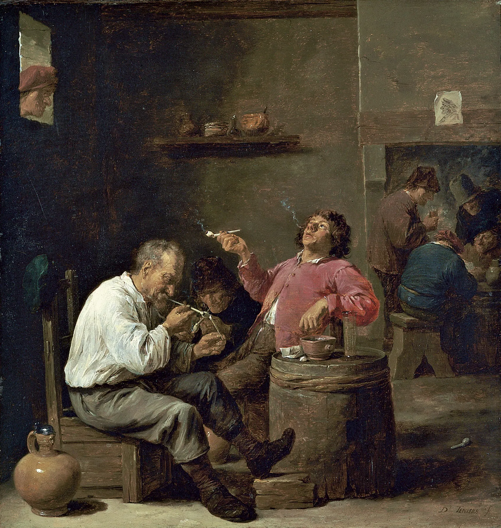 Taberna de fumadores, de David Teniers el Joven